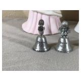 Lot of Collectible Bells - Metal, Glass and Ceramic