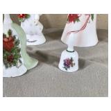 Lot of Collectible Bells - Metal, Glass and Ceramic