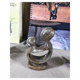 Wood, Stone, Ceramic Bird Figurines plus 2 Bird Books (Wild and N. American)
