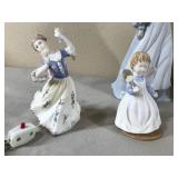 Collectible Ceramic / Porcelain Doll Figurines  & More