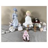 Collectible Ceramic / Porcelain Doll Figurines  & More