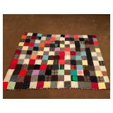 Quilt, Soft Throw Blanket and 3 Pillows - smoke free
