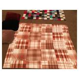 Quilt, Soft Throw Blanket and 3 Pillows - smoke free