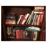 Large Lot of Books with Various Authors (shelves not included)