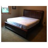 King Size Bed Frame with 2 Drawers for Storage - Smoke Free