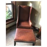 Upholstered Chair and Ottoman made by Uttermost - Smoke Free