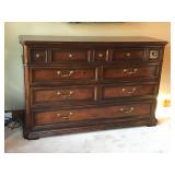Stanley Furniture Solid  Wood 8 Drawer Dresser - Smoke free