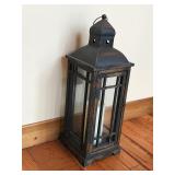 Home Decor Large Hanging Lantern with Battery Operated Candle