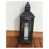 Home Decor Large Hanging Lantern with Battery Operated Candle