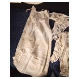 Vintage bras, dresses, shirt & skirt, flour sack