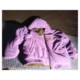 NFL quilted Viking jacket with pompom gloves