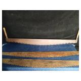 3 Vintage two man saw blades