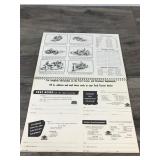 1949 Seasons Greetings Ford Tractor / Farming / Equipment Calendar “when the sun goes down on a perfect day by John Clymer”