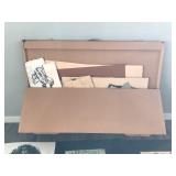 Large Box of Art Drawings - See description for more info