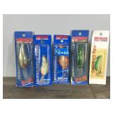 5 - Norman Fishing Lures in Original Packages