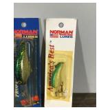 5 - Norman Fishing Lures in Original Packages