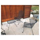 5pc Metal outdoor patio set