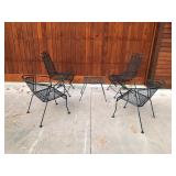 5pc Metal outdoor patio set