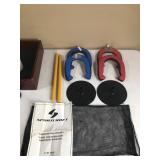 Washer toss game and bean bag horseshoes