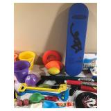 Lot of beach toys and more