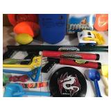 Lot of beach toys and more