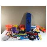 Lot of beach toys and more