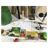 Lot of fishing supplies and more