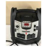 Schumacher instant power portable jump starter with air compressor and light