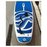 Jimmy Styks 208 Hybrid stand-up paddle board with paddle and storage bag with manual