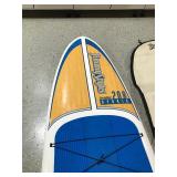 Jimmy Styks 208 Hybrid stand-up paddle board with paddle and storage bag with manual