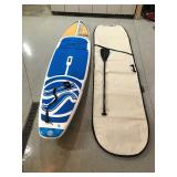 Jimmy Styks 208 Hybrid stand-up paddle board with paddle and storage bag with manual