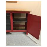 Craftsman work bench with 3 drawers and side locker