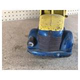 Vintage Buddy L toys - sand loader and pressed steel dump truck