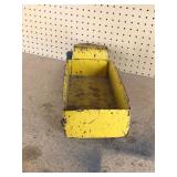 Vintage Buddy L toys - sand loader and pressed steel dump truck