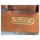 2 Large wood outdoor patio chases handcrafted by DCB toys, Inc. Brainerd, MN