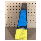 Vintage Buss glass fuse stand with fuses