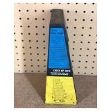 Vintage Buss glass fuse stand with fuses