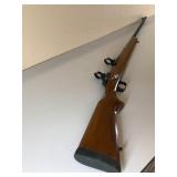 Remington Model 721 30-06 SPRG rifle with open sights and scope mount