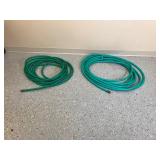 2 garden hoses