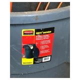 Rubber-maid 44 gal. trash cans, the weed hound, Vigaro branch cutter and more