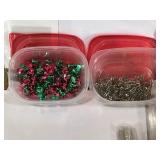 Sewing thread with craft items