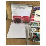 Sewing thread with craft items