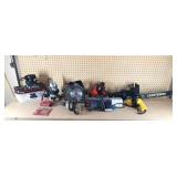 Lot of power tools
