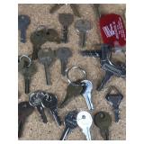 Lot of keys, locks and more