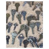 Lot of keys, locks and more