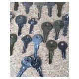 Lot of keys, locks and more