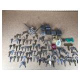 Lot of keys, locks and more