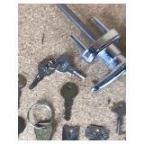Lot of keys, locks and more