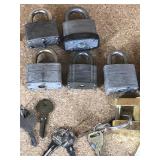 Lot of keys, locks and more