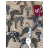 Lot of keys, locks and more